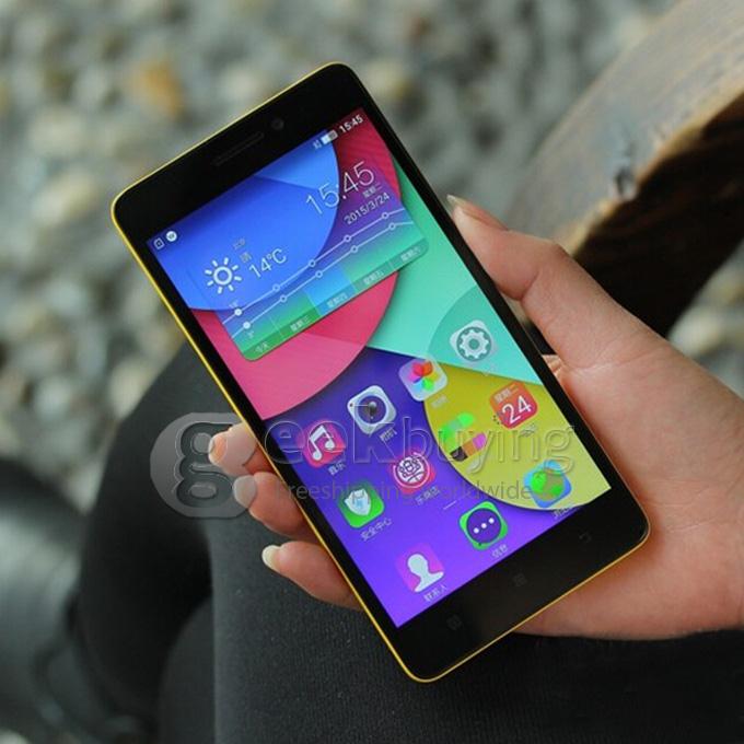 Lenovo Lemo K3 NOTE Angelic Voice 5.5inch 4G LTE Android 5.0 2GB 16GB 64bit MTK6752 Octa Core 1.7GHz Smartphone FHD-Yellow