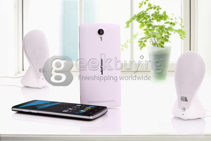Ulefone Be Pure 5.0 Inch Android 4.4 1GB 8GB Smartphone MTK6592M Octa Core 1.4GHz 13.0MP 3G/GPS Gesture Wake- White