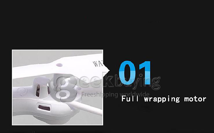 Syma X5SC-1 EXPLORERS 2 Quadcopter Headless Mode 2.0MP HD Camera 2.4G 6 Axis Gyro 3D Flip RC RTF with 4GB TF Card - Black
