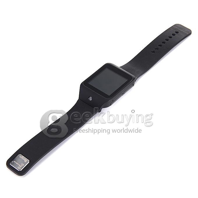 Atongm W003 Smart Watch Phone 1.44 Inch Touch Screen Bluetooth Camera FM - Black