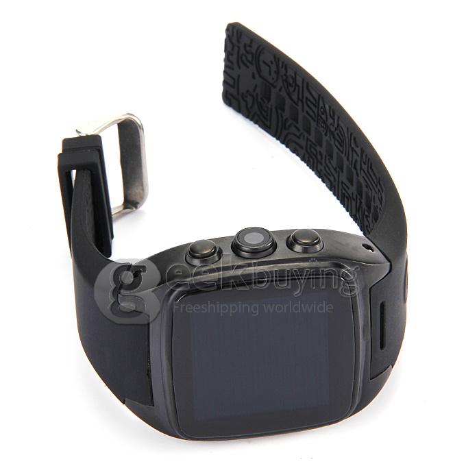 iMacwear SPARTA M7 1.54 Inch Touch Screen 3G Smart Watch Phone IP67 Waterproof Rating Android 4.4 Dual Core CPU - Black