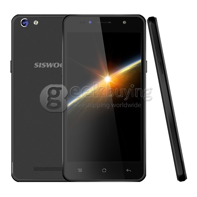 SISWOO C50 5.0inch 4G FDD-LTE Android 5.0 Smartphone MTK6735 Quad Core 1GB RAM 8GB ROM 8.0MP IPS HD - Black