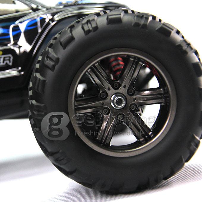 9115 1/12 2.4GHz 2WD Brushed RC High Speed Car - Blue