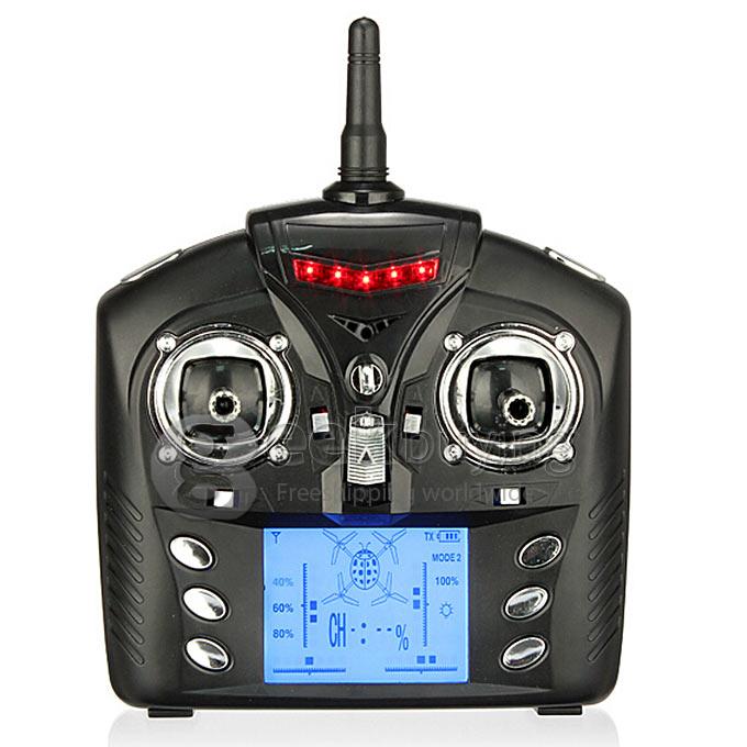Wltoys V222 2.4G 6-Axis RC Quadcopter With 0.3MP Camera LED Light RTF 550mAh Battery - Right Hand Throttle