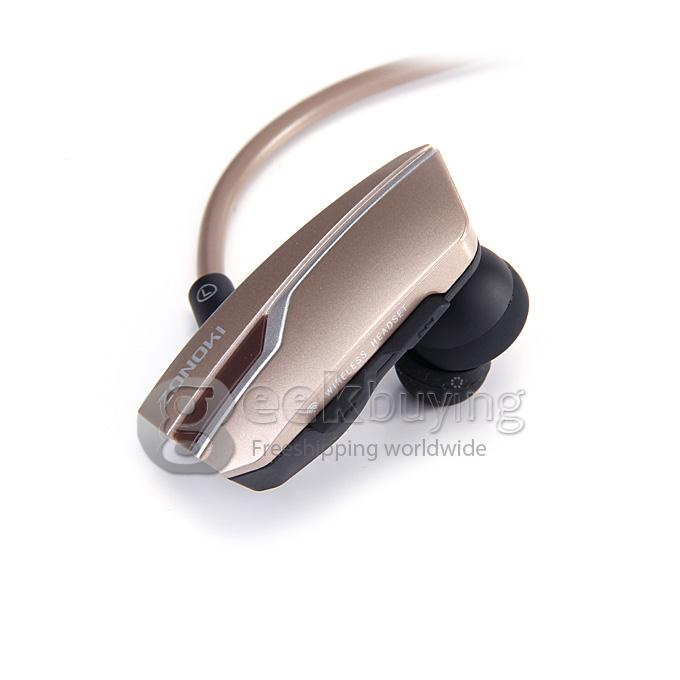 ZONOKI B97 Outdoor Neckband BT2.1+EDR 1Mbps Wireless Headphone Stereo Audio Headset With Magnetic - Coffee