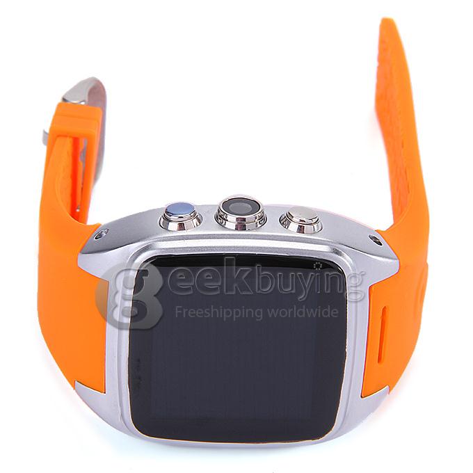 iMacwear SPARTA M7 1.54 Inch Touch Screen 3G Smart Watch Phone IP67 Waterproof Rating Android 4.4 Dual Core CPU - Orange