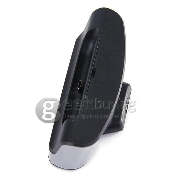 Desktop Charging Cradle USB Data Sync Dock Station for Samsung Galaxy S6 Edge /Galaxy S6 - Black