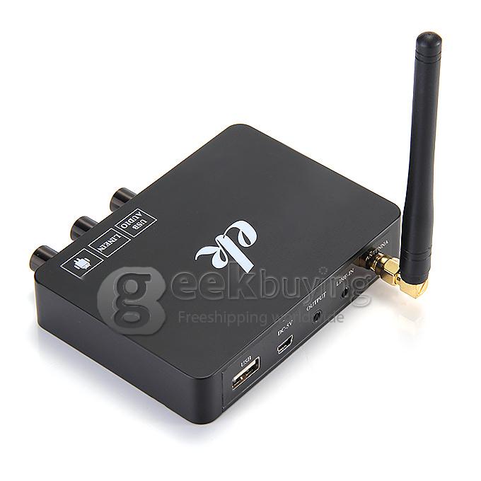 EK K2 USB Wireless Audio FM VHF Multimedia Kara OK Player With Mic 230MHz-270MHz 16DBm For Smartphone IPAD Smart TV TV Box MID