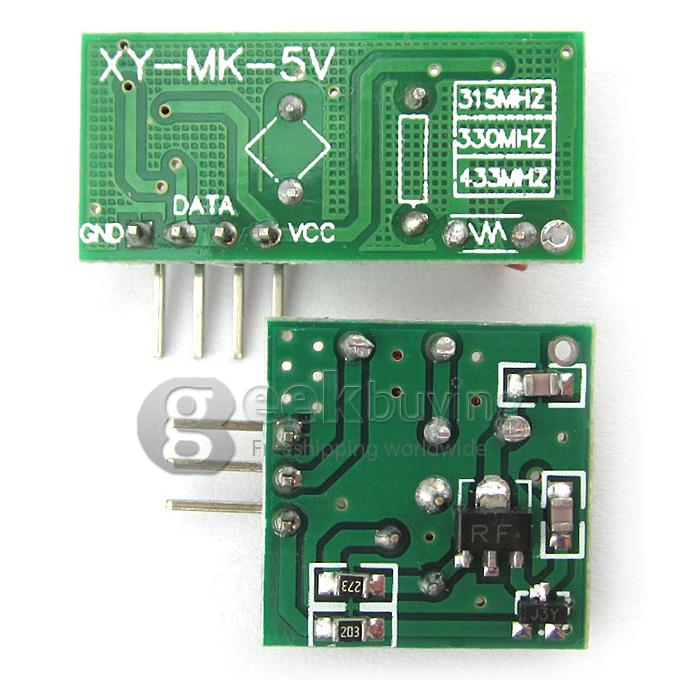 MX-05V 433MHZ RF Wireless Receiver Module MX-FS-03V Transmitter Module