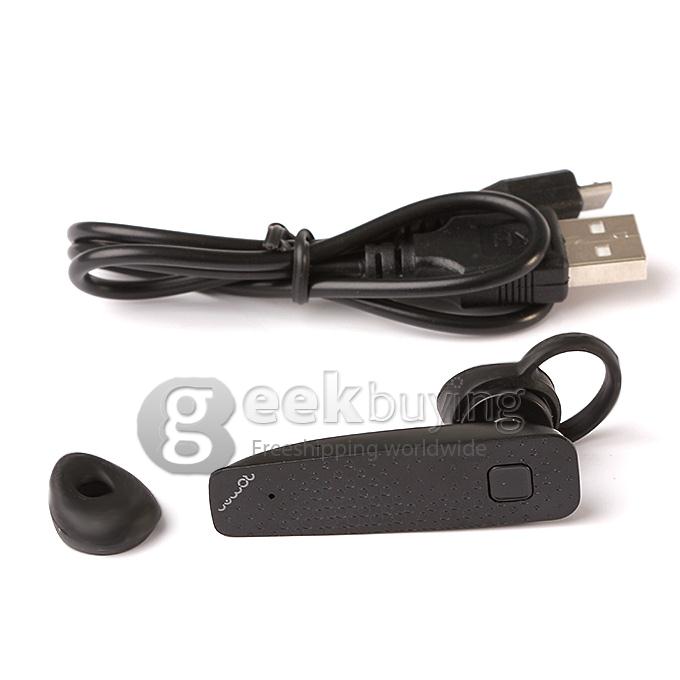 Roman R539 Wireless Headphone BT4.1 Stereo Music Headset With Bluetooth Camera Controller For IOS Android - Black