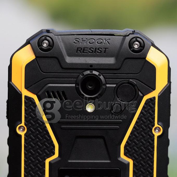 IMAN i6 4.7 Inch Smartphone IP68 Waterproof Walkie Talkie Android 4.4 MTK6592 Octa Core 2GB 32GB NFC - Yellow