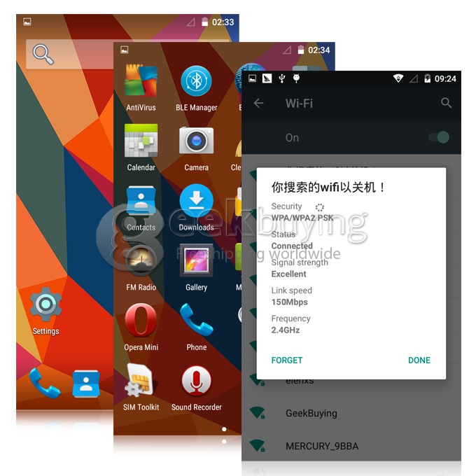 SISWOO C50 5.0inch 4G FDD-LTE Android 5.0 Smartphone MTK6735 Quad Core 1GB RAM 8GB ROM 8.0MP IPS HD - Black