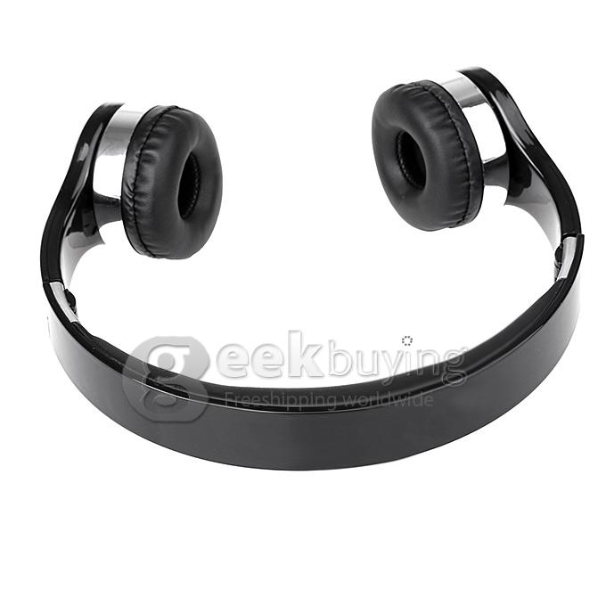 Stretchable Foldable Wireless Bluetooth V3.0 Headset Headphone With Mic For iPhone6 iPhone 6Plus S6 S6 Edge iPhone 6s - Black