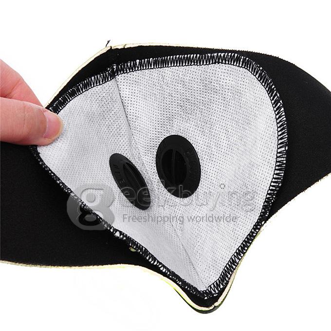 Wolfbike Face Mask Outdoor Windproof Activated Carbon Mask Dustproof Masks for Riding Outdoors - Filemot