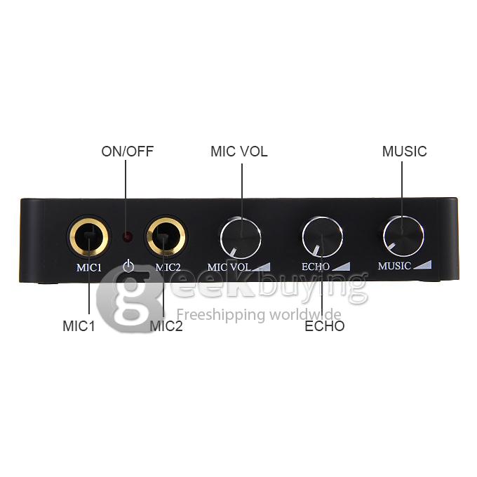 EK K1 USB Audio Multimedia Kara OK Player 50Hz-17KHz For Smartphone IPAD Smart TV TV Box MID