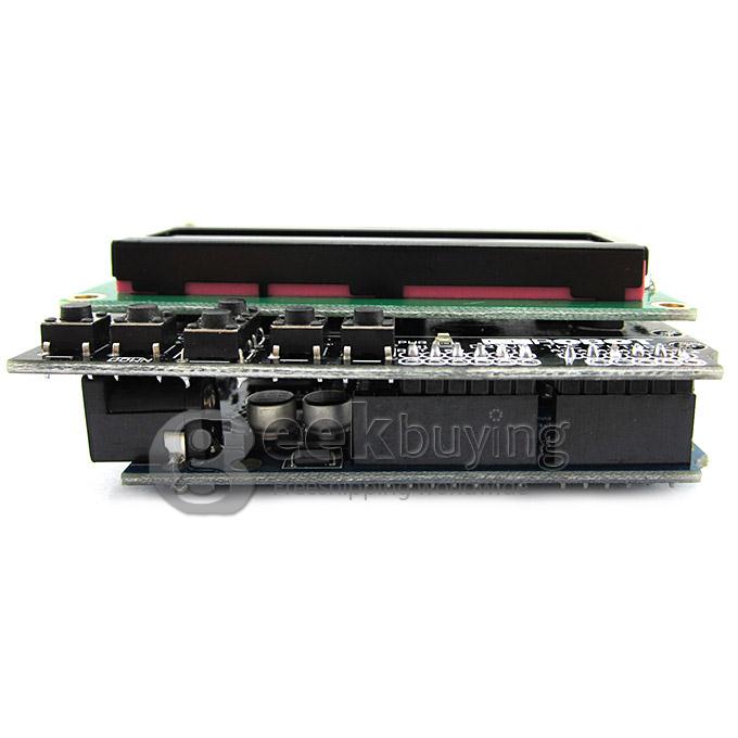 Micro USB UNO R3 ATmega328P Development Board+LCD 1602 Keypad Shield For Arduino