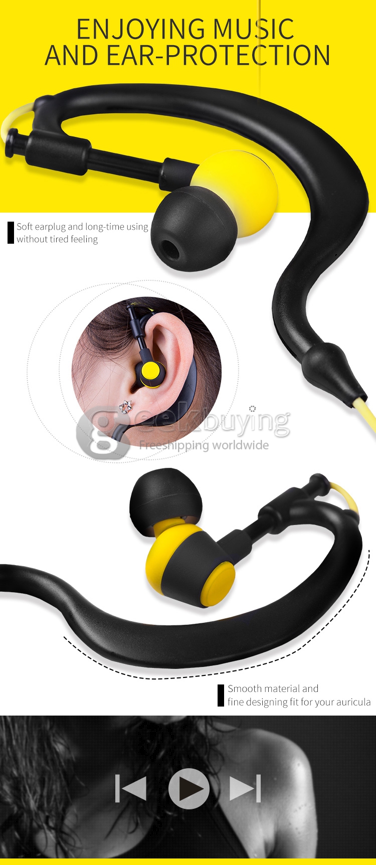 Syllable D700 Bluetooth 4.1 Sport Wireless Stereo Headset 2.4GHz-2.48GHz Headphone Earphone For iOS Android