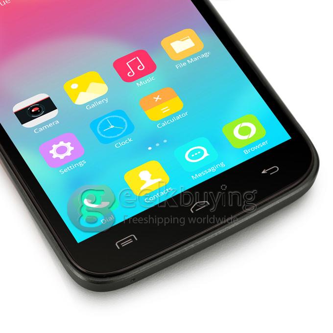 Doogee Valencia 2 Y100 5.0inch Android 4.4 1GB 8GB MTK6592 Octa Core 1.7GHz Smartphone 13.0MP 3G GPS OTG Hotknot- Black