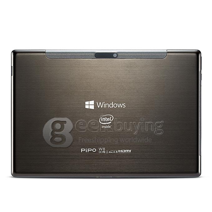 PIPO W8 10.1 Inch 4GB/64GB Windows8.1 Tablet PC Intel Core-M Dual Core 2.0GHz 10000mAh Battery IPS Retina 2560*1600 HDMI Bluetooth WiFi - Black+Grey