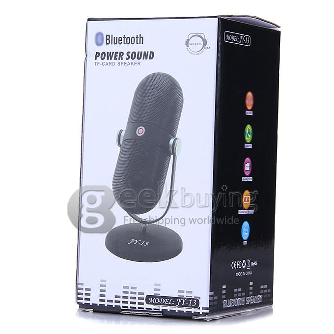 New JY-13 TF Card BT3.0 Wireless NFC Bluetooth Speaker Portable 25m Audio Player for Iphone Samsung Ipad - Black