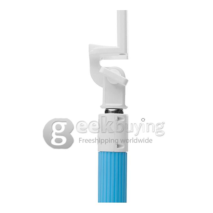 New Original Xiaomi Monopod Handle Stick Self-pole Bluetooth Collapsible Adjustable For iOS Android - Sky Blue