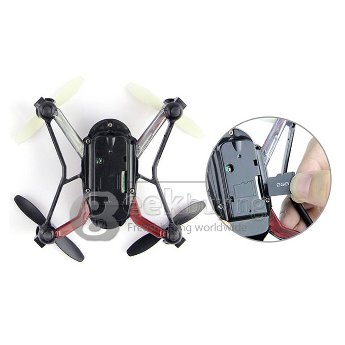 UDI U941 UFO 2.4G 6 Axis Gyro RC Quadcopter with 2.0MP Camera LED Lights - Black