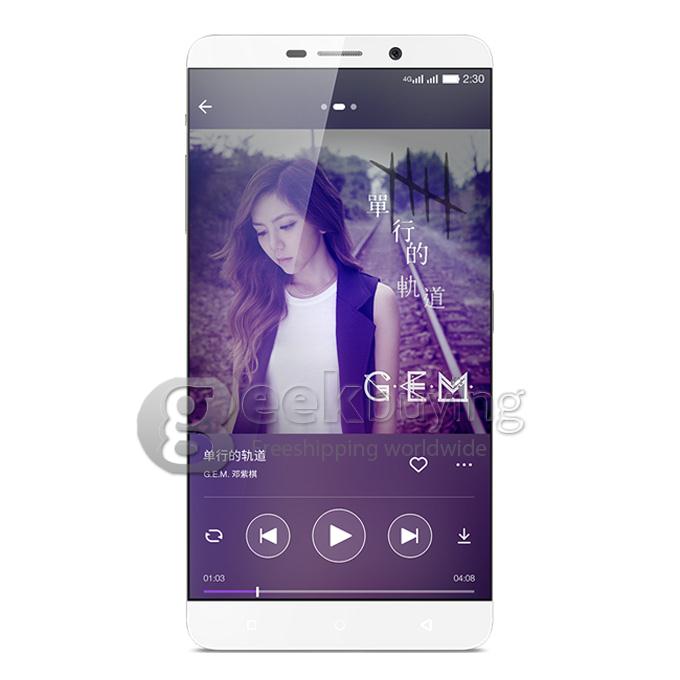 LeTV One Max Superphone 6.33inch 2K Screen 4G LTE Android 5.0 4GB 64GB 64-Bit Qualcomm Snapdragon 810 Octa Core 21.0MP- Silver