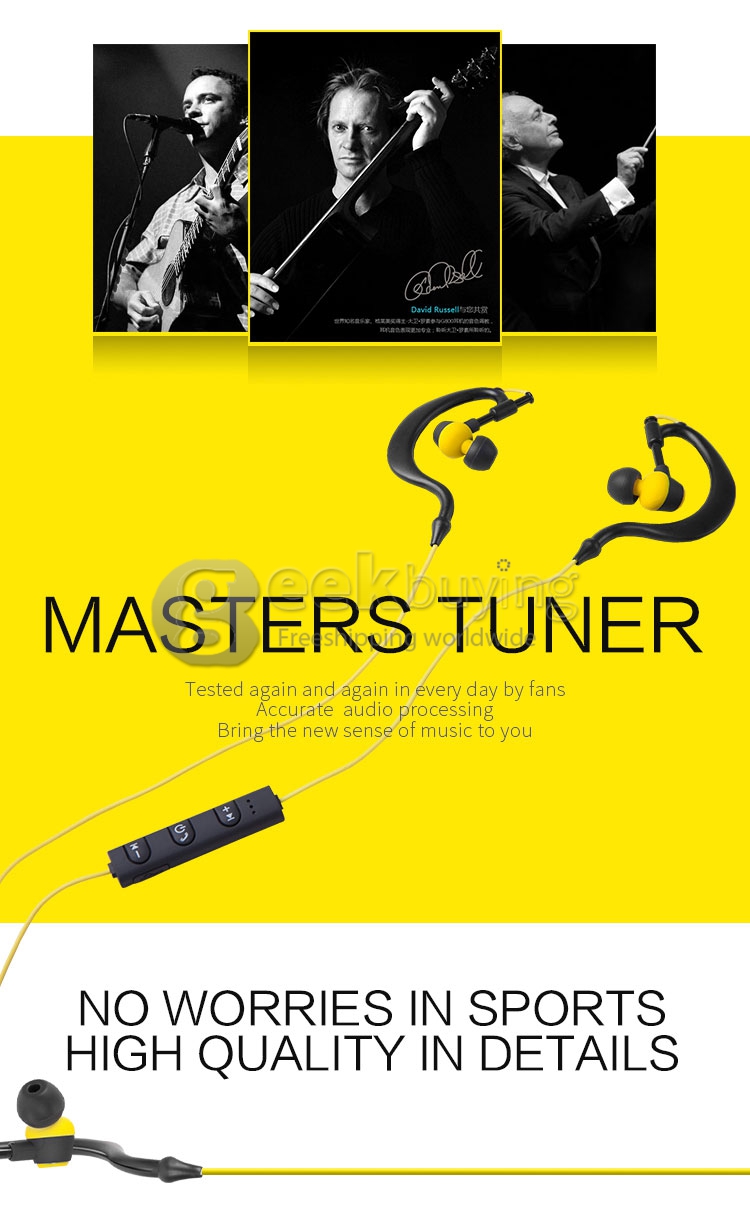 Syllable D700 Bluetooth 4.1 Sport Wireless Stereo Headset 2.4GHz-2.48GHz Headphone Earphone For iOS Android