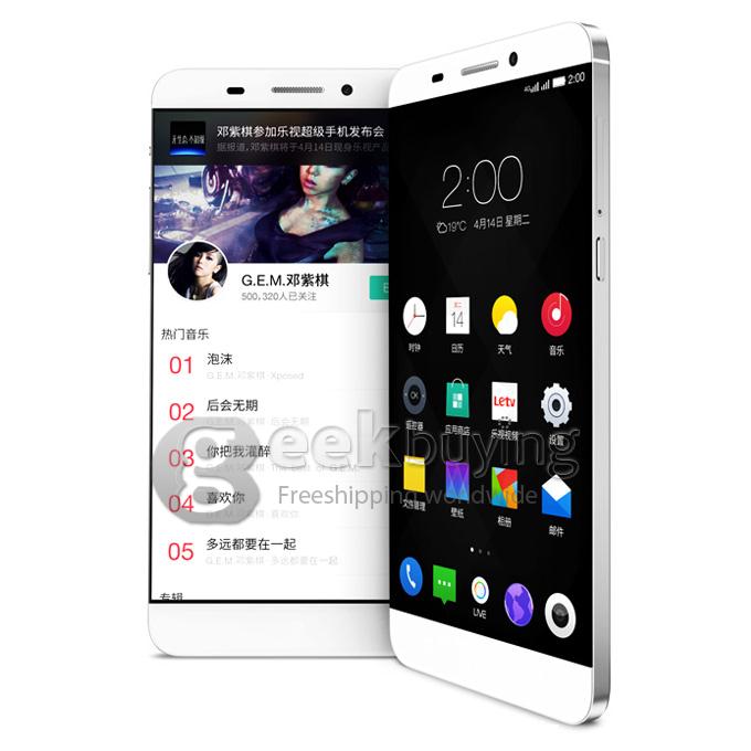 [Spain Stock]LeTV One LeTV x600 /s1 /Le 1 Superphone 5.5 inch FHD 4G LTE Android 5.0 3GB 16GB 64-Bit MTK helio X10 Octa Core 13.0MP Miracast OTG - White