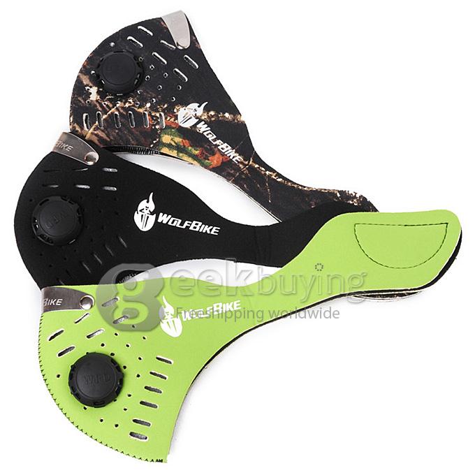 Wolfbike Face Mask Outdoor Windproof Activated Carbon Mask Dustproof Masks for Riding Outdoors - Filemot