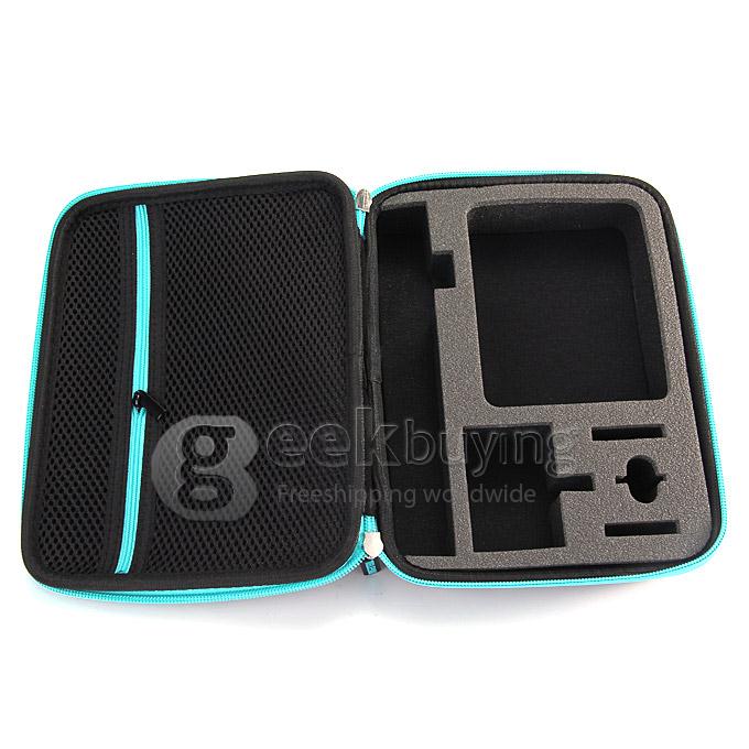 Telesin Yi-PRC Waterproof Travel Bag Travel Large Carry Case for Xiaoyi Yi Xiaoyi Camera - Black