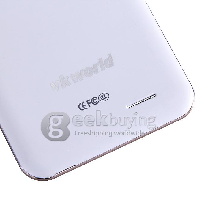 [Spain Stock] VKWORLD VK700 5.5inch IPS HD MTK6582 Quad Core 1.3GHz Android 4.4 Smartphone 1GB RAM 8GB ROM 3G GPS Miracast - White