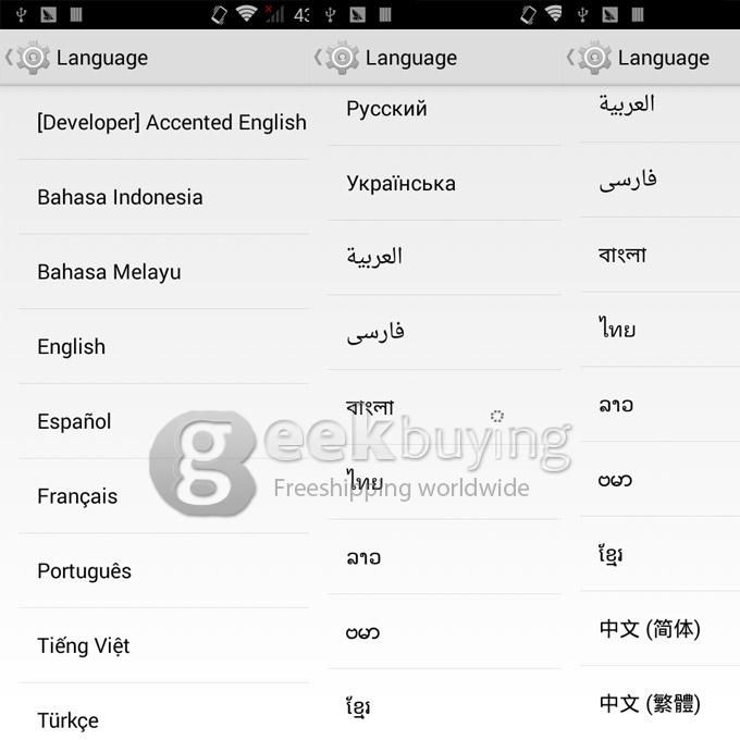 GOWIN A70 5.0 Inch QHD Pixels MTK6572 Dual Core 1.3GHz Smartphone Android 4.4 OS 8.0MP 3G GPS - White