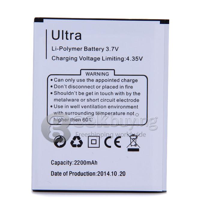2200mAh Polymer Lithium Battery for Blackview Ultra Smartphone