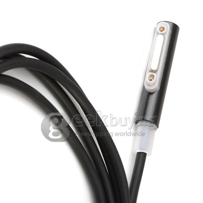 Magnetic Aluminum Metal LED USB Charger Cable For Sony Xperia Z1 Z2 Z3 Compact - Black