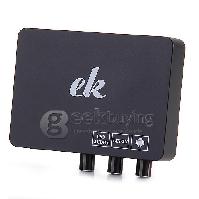 EK K1 USB Audio Multimedia Kara OK Player 50Hz-17KHz For Smartphone IPAD Smart TV TV Box MID