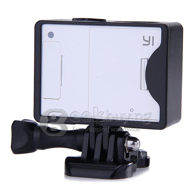 Portable Plastic Frame Mount Stand-alone Version For Yi Xiaoyi Sports Camera - Black