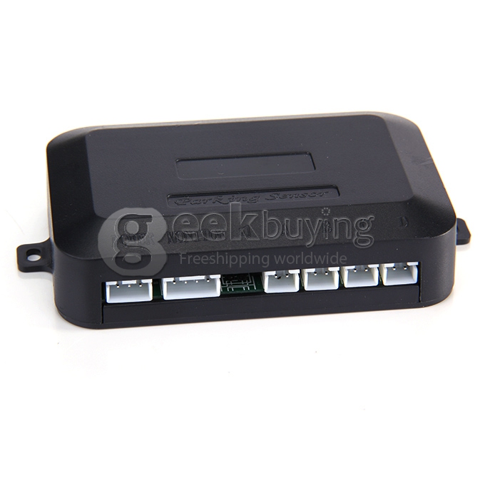 Hot Sale Weatherproof  Voice Warning Car Reversing Set w/4 Parking Sensors&Rearview Camera &7 inch TFT LCD Screen Rearview Mirror