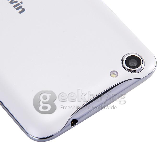 GOWIN A70 5.0 Inch QHD Pixels MTK6572 Dual Core 1.3GHz Smartphone Android 4.4 OS 8.0MP 3G GPS - White