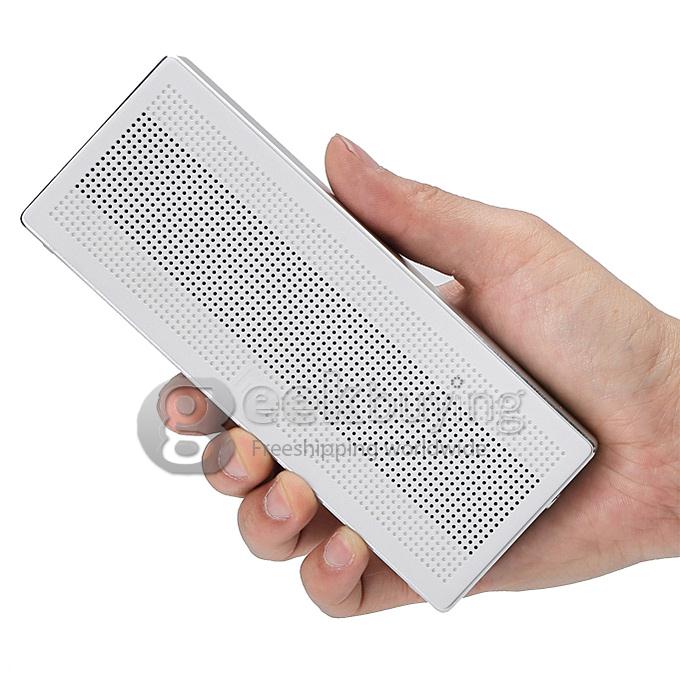 Original Xiaomi Square Box BT4.0+EDR Speaker 2.4GHZ-2.48HZ Mini Portable Stereo Wireless Connection Handsfree - Silver