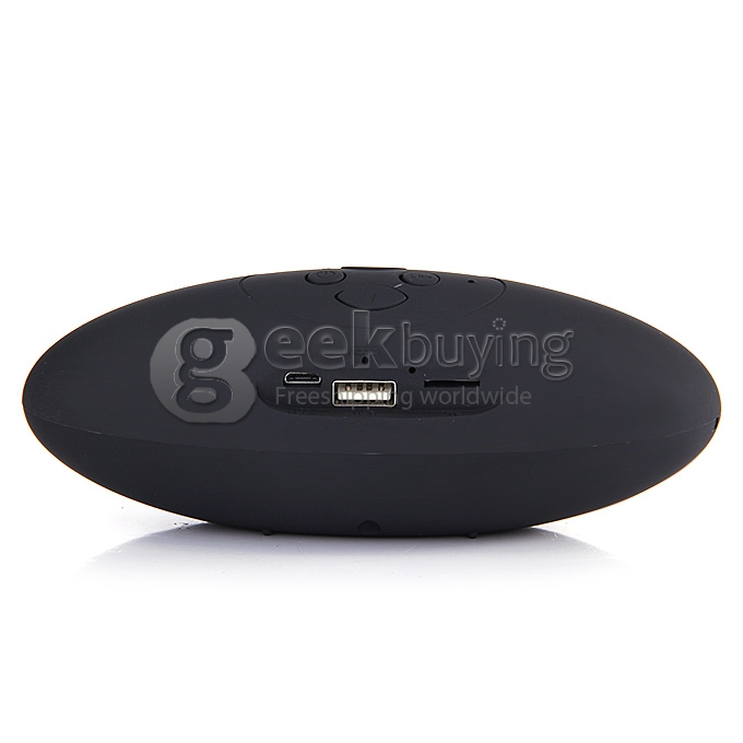 Mini Rugby Design X6 Wireless Bluetooth Speaker HIFI MP3 Speaker System with Mic Hands-free - Blue