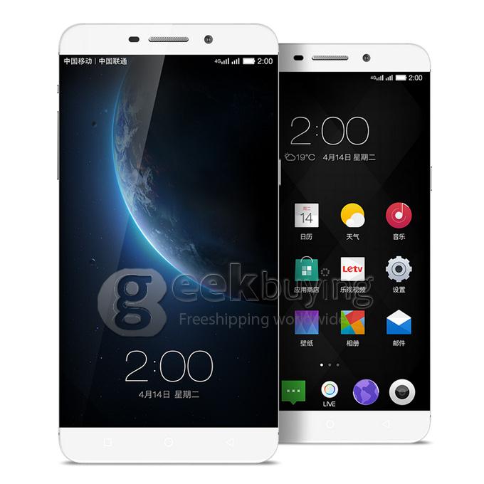 LeTV One Pro Superphone 5.5 inch FHD+ 4G LTE Android 5.0 4GB 32GB 64-Bit Qualcomm Snapdragon 810 Octa Core HiFi OTG Miracast -Silver