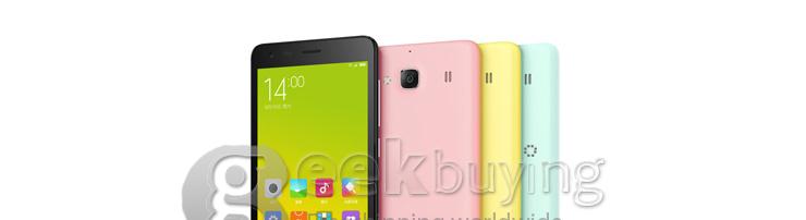 XIAOMI Redmi 2A 4.7 Inch 4G Smartphone Leadcore L1860C Quad Core 1.5GHz 1GB 8GB OGS HD Screen 8.0MP GPS+GLONASS - Yellow