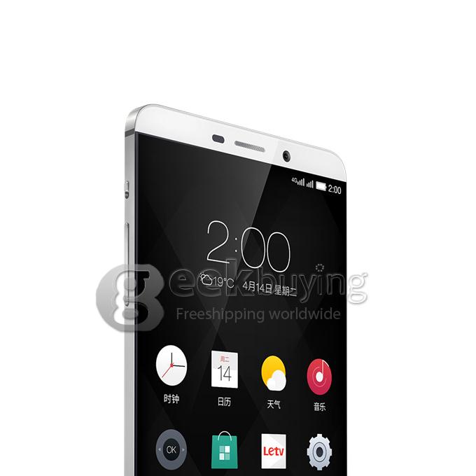 LeTV One Max Superphone 6.33inch 2K Screen 4G LTE Android 5.0 4GB 64GB 64-Bit Qualcomm Snapdragon 810 Octa Core 21.0MP- Silver