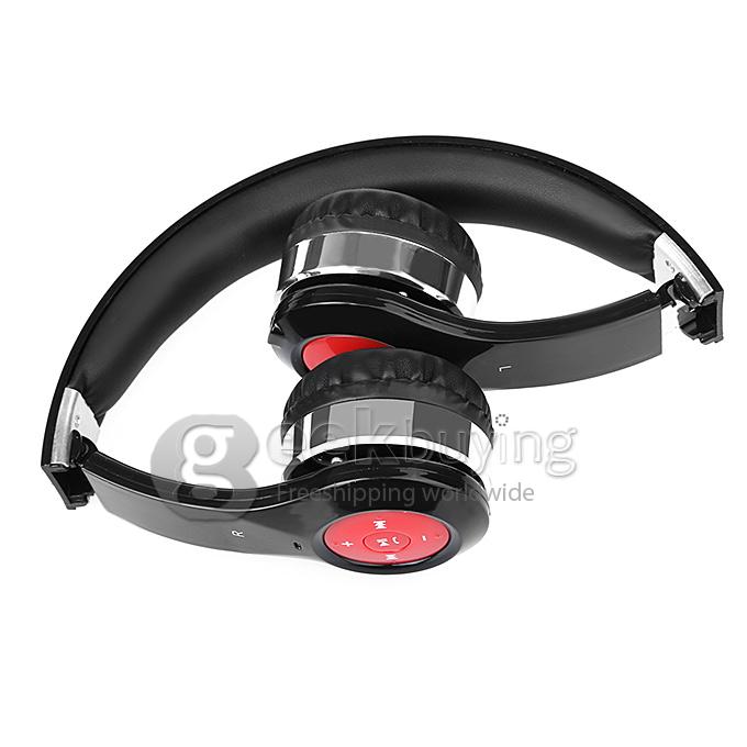 Stretchable Foldable Wireless Bluetooth V3.0 Headset Headphone With Mic For iPhone6 iPhone 6Plus S6 S6 Edge iPhone 6s - Black