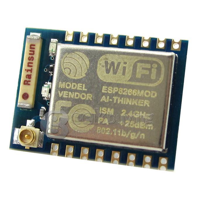 AI-Thinker ESP8266 ESP-07 Serial WIFI Wireless Remote Control Module 