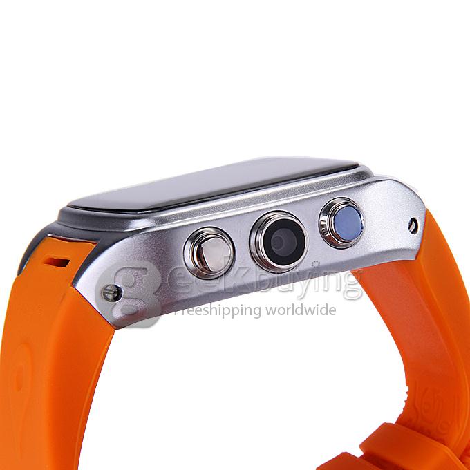 iMacwear SPARTA M7 1.54 Inch Touch Screen 3G Smart Watch Phone IP67 Waterproof Rating Android 4.4 Dual Core CPU - Orange