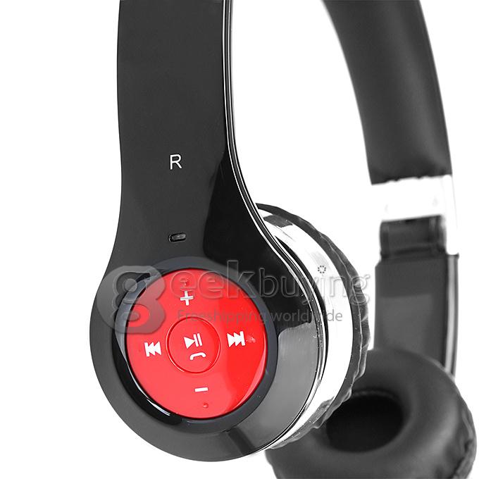 Stretchable Foldable Wireless Bluetooth V3.0 Headset Headphone With Mic For iPhone6 iPhone 6Plus S6 S6 Edge iPhone 6s - Black