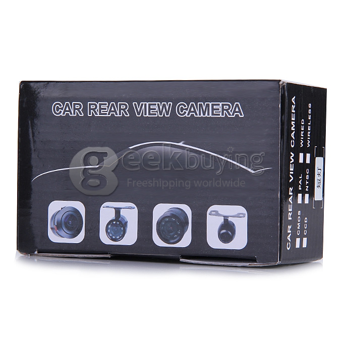 Hot Sale Weatherproof  Voice Warning Car Reversing Set w/4 Parking Sensors&Rearview Camera &7 inch TFT LCD Screen Rearview Mirror