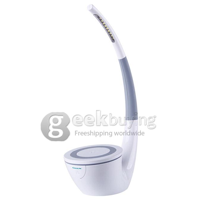 Nillkin MC004 Qi Standard 300LM 5W LED Table Lamp Phantom Wireless Charger Lamp For Samsung iPhone Nokia